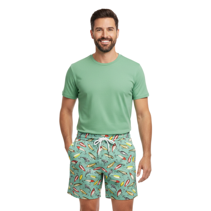 Men’s Fishing Lure Shorts – Quick Dry
