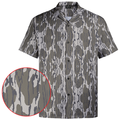 Camo Hawaiian Shirt | Forest Style, Breathable & Bold Print