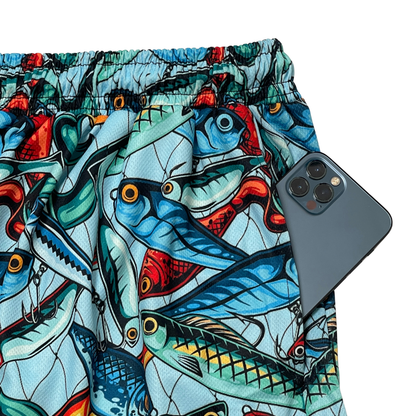 Men’s Fishing Lure Shorts – Quick Dry
