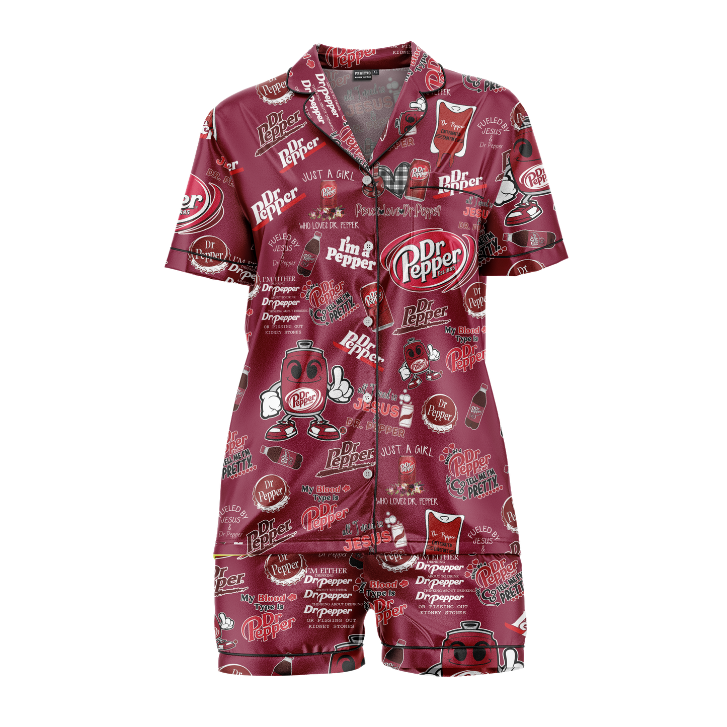 DrPeper Aesthetic Pajama Women's