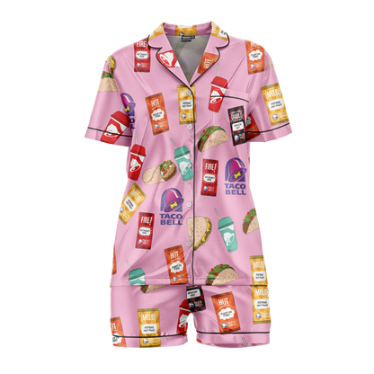 Tacobell Vibe Pajama Set – Cute Comfort Sleepwear