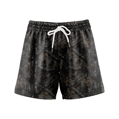 Men’s Duck Camo Sport Shorts – Breathable Mesh