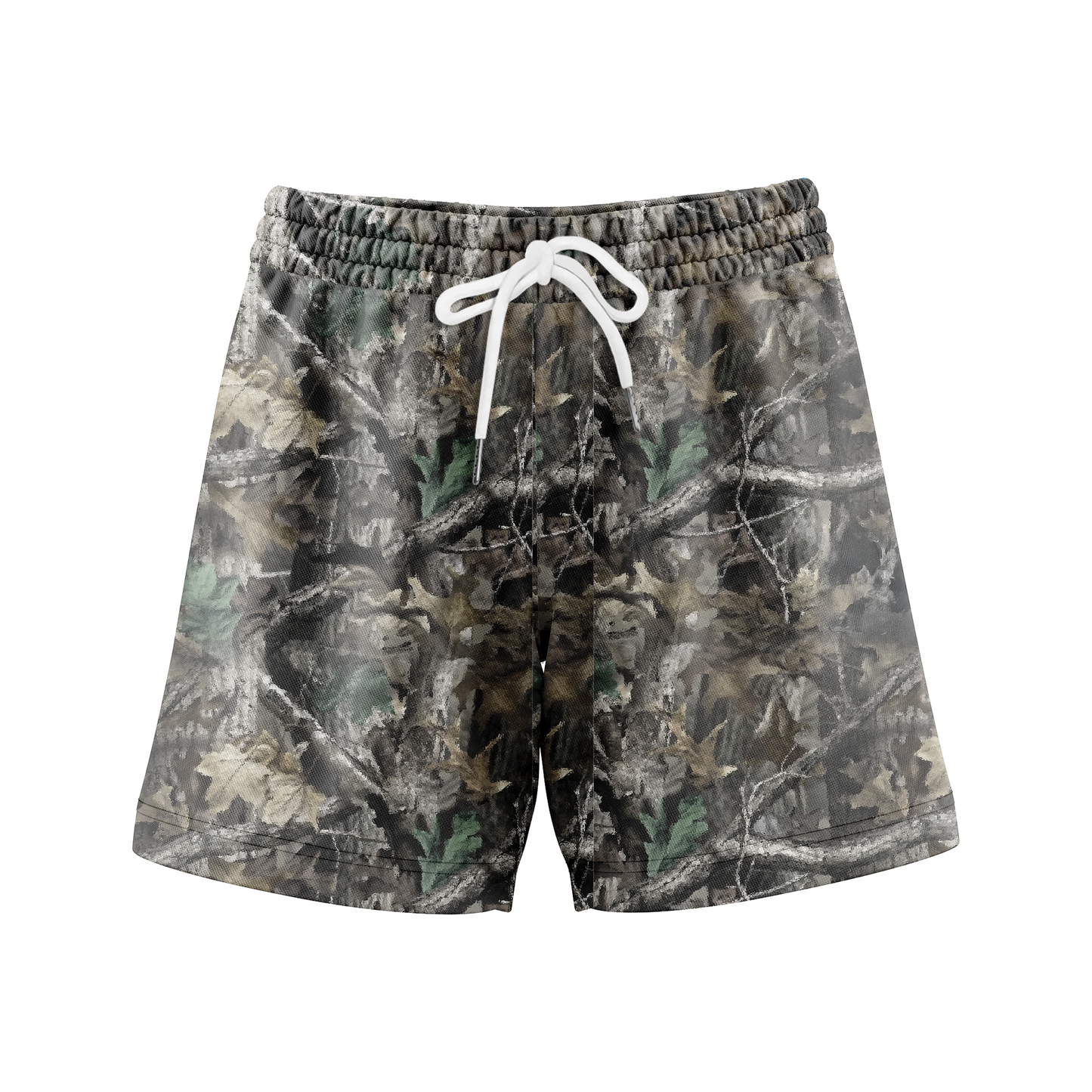 Men’s Duck Camo Sport Shorts – Breathable Mesh