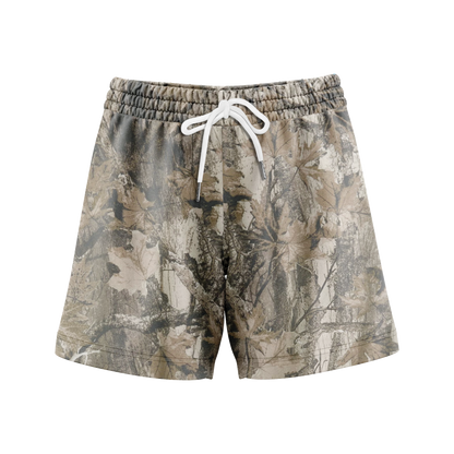 Men’s Camo Mesh Workout Shorts – Athletic Fit