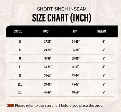 Men’s Fishing Lure Shorts – Quick Dry