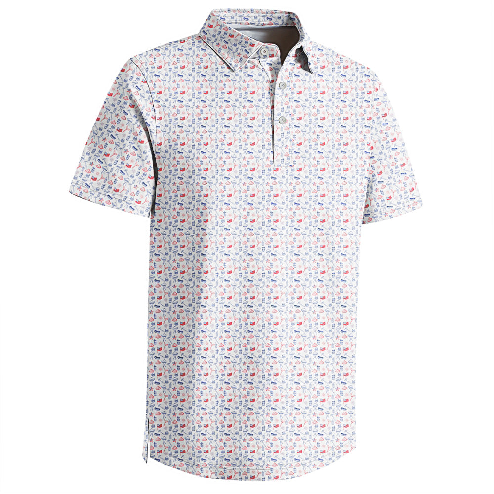 The Ryder Cup Performance Golf Polo| 4-Way Stretch & Quick-Dry Comfort