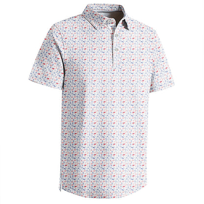 The Ryder Cup Performance Golf Polo| 4-Way Stretch & Quick-Dry Comfort