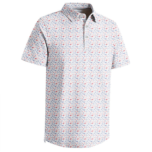 The Ryder Cup Performance Golf Polo| 4-Way Stretch & Quick-Dry Comfort