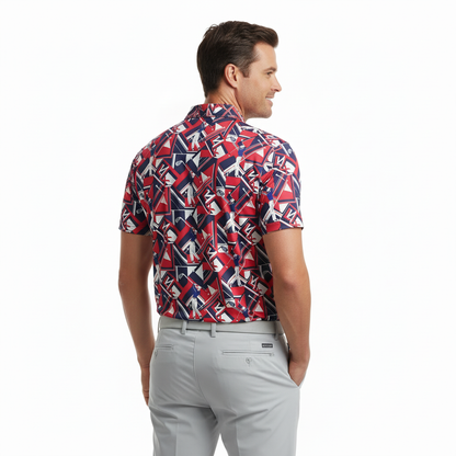 The Ryder Cup Performance Golf Polo| 4-Way Stretch & Quick-Dry Comfort